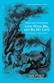 Live with Me and Be My Love SATB choral sheet music cover